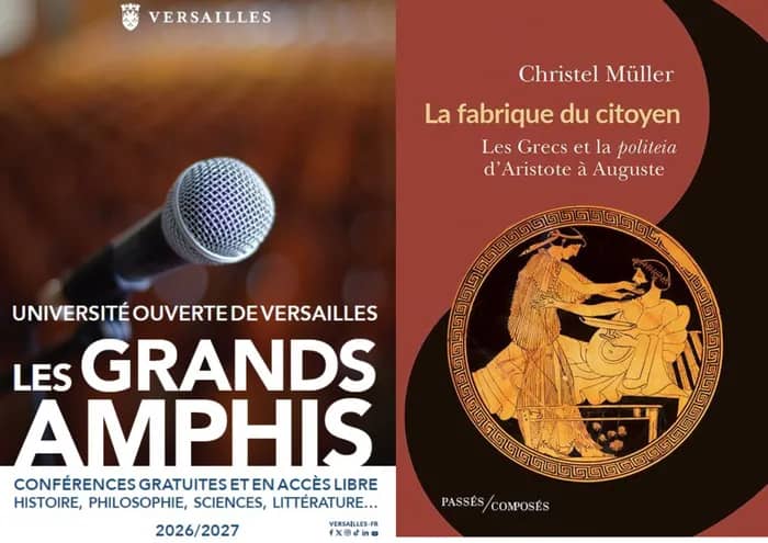 Illustration de l'événement : Les Grands Amphis : "La fabrique du citoyen. Les Grecs et la politeia d'Aristote à Auguste "