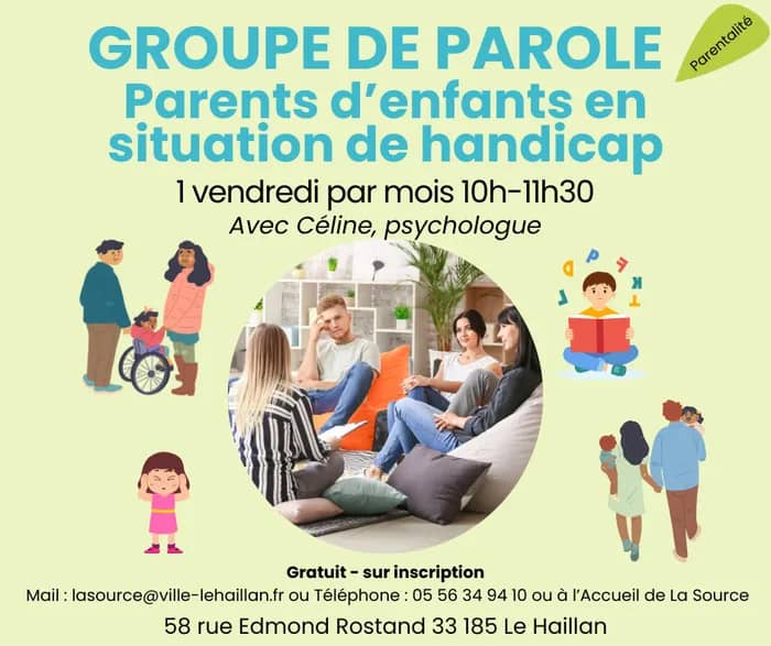 Illustration de l'événement : Café des parents d'enfants en situation de handicap