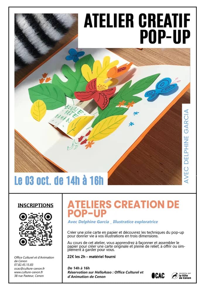 Illustration de l'événement : Atelier créatif pop_up