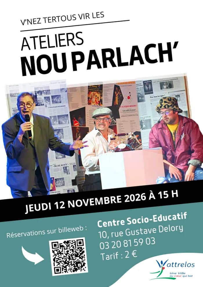 Illustration de l'événement : Atelier Nou Parlach'