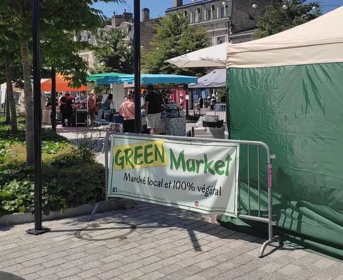 Illustration de l'événement : Marché 100% végétal, de producteurs locaux - Dim 18 oct - Place Nansouty