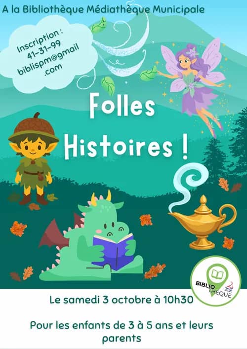 Illustration de l'événement : Folles Histoires