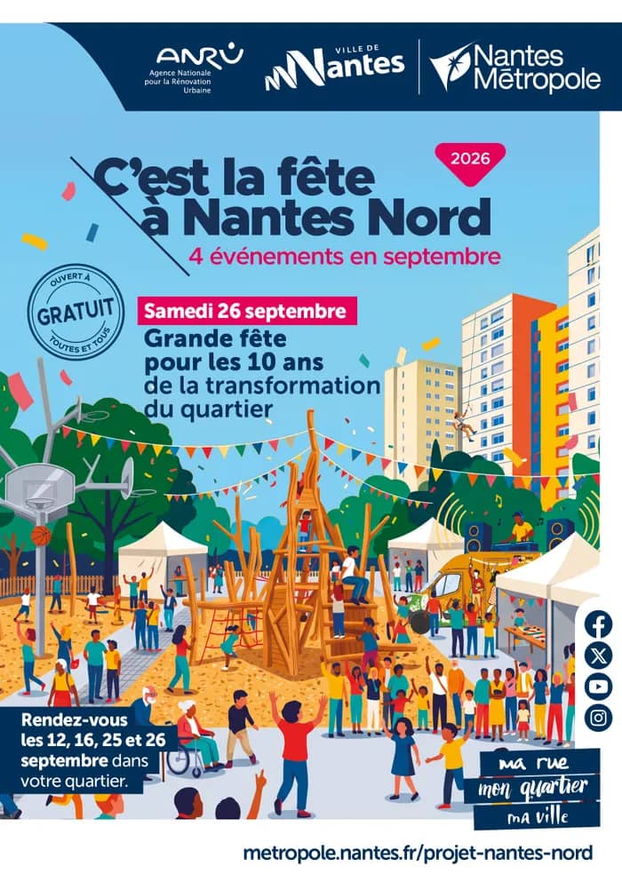 Illustration de l'événement : Découvrez le nouveau pôle associatif Séraphine de Senlis – Nantes Nord