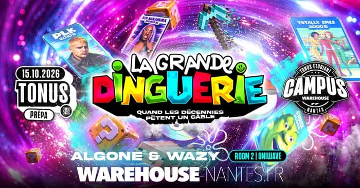 Illustration de l'événement : Tonus La Grande Dinguerie - Prépa