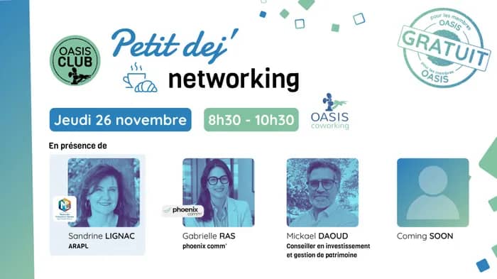 Illustration de l'événement : Petit déj' networking