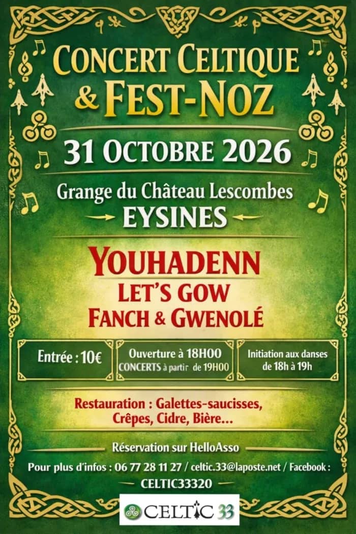 Illustration de l'événement : Concert Celtique & Fest-Noz
