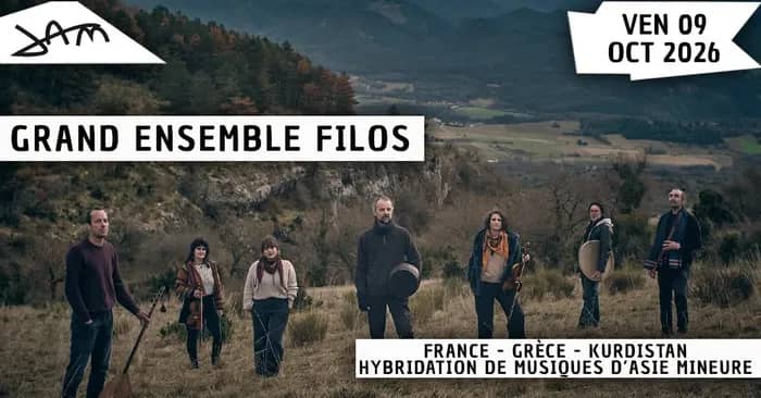 Illustration de l'événement : Le Grand ensemble Filos - Sortie du 2ème Album au JAM