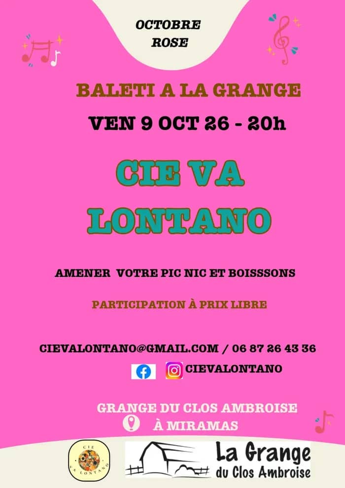Illustration de l'événement : Baleti à la Grange