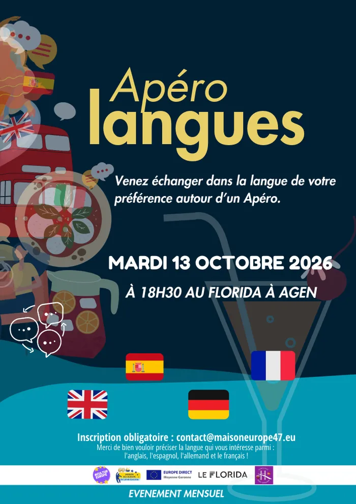Illustration de l'événement : Apéro langues