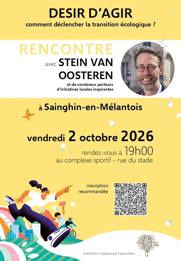 Illustration de l'événement : DESIR D'AGIR avec STEIN VAN OOSTEREN
