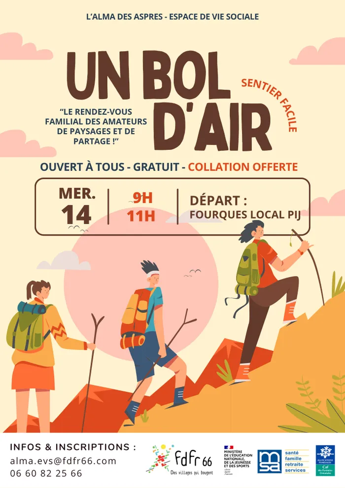 Illustration de l'événement : Un bol d'air