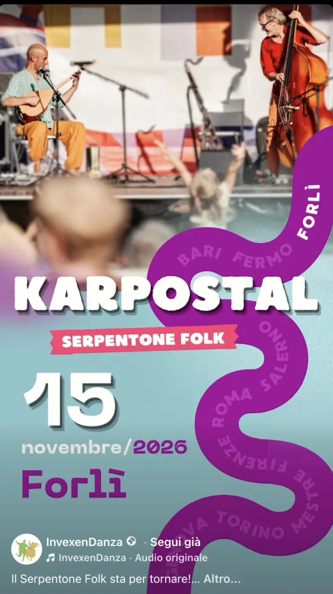 Illustration de l'événement : Karpostal a Forli