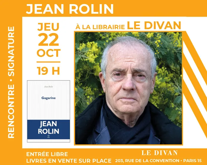 Illustration de l'événement : L'auteur Jean Rolin présente son récit « Gagarine »