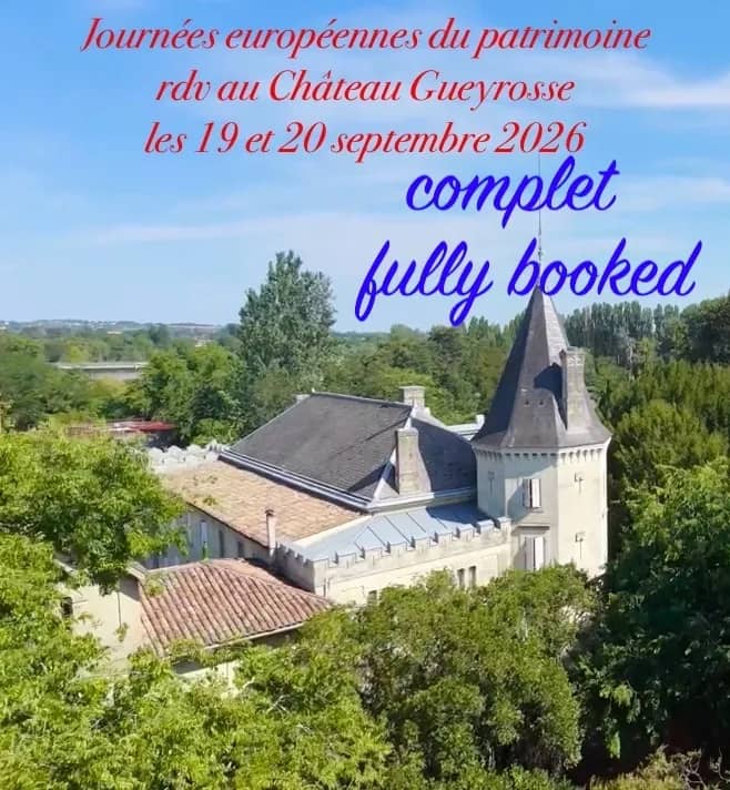 Illustration de l'événement : Visite et dégustation au Château Gueyrosse vignoble familial