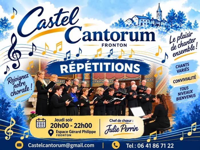 Illustration de l'événement : Activités de la chorale Castel Cantorum