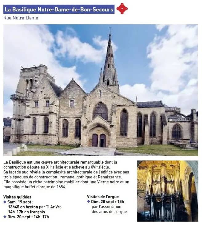 Illustration de l'événement : Visite de la Basilique en breton