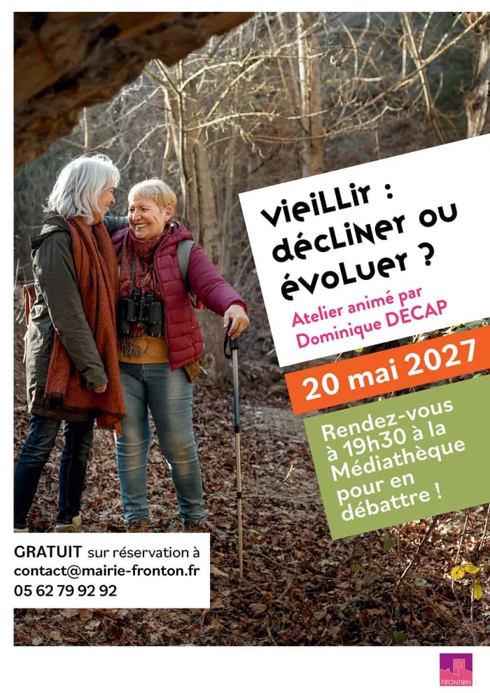 Illustration de l'événement : Atelier Philo | Vieillir : décliner ou évoluer ?