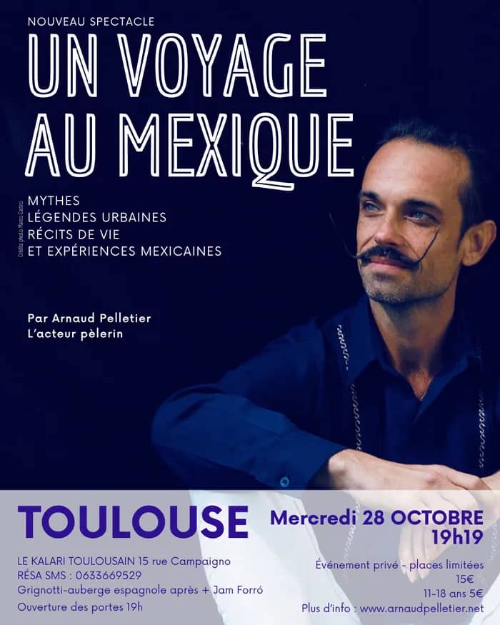 Illustration de l'événement : UN VOYAGE AU MEXIQUE à TOULOUSE - Contes