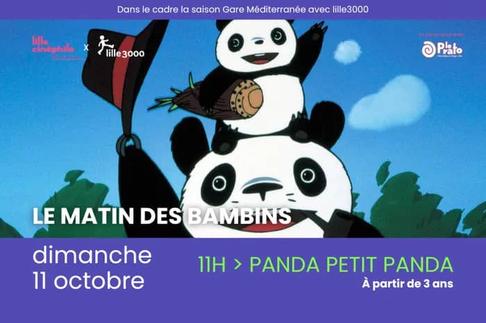 Illustration de l'événement : Cinéma Jeunesse - “Panda Petit Panda” de Isao Takahata
