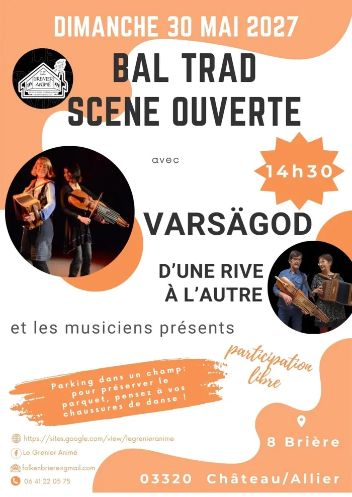 Illustration de l'événement : bal trad scène ouverte