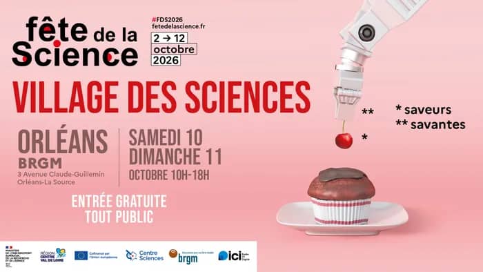 Illustration de l'événement : Village des sciences d'Orléans au BRGM