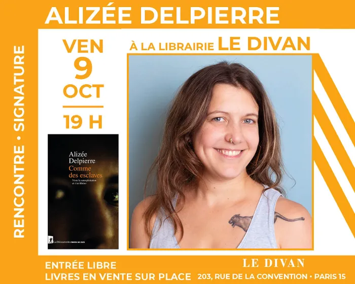 Illustration de l'événement : La sociologue Alizée Delpierre présente « Comme des esclaves : Vivre la surexploitation et s'en libérer »