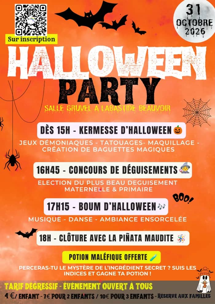 Illustration de l'événement : La big halloween party !