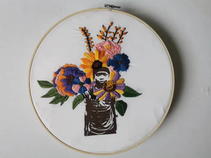 Illustration de l'événement : Atelier broderie sur photo - par Souleymane Balde