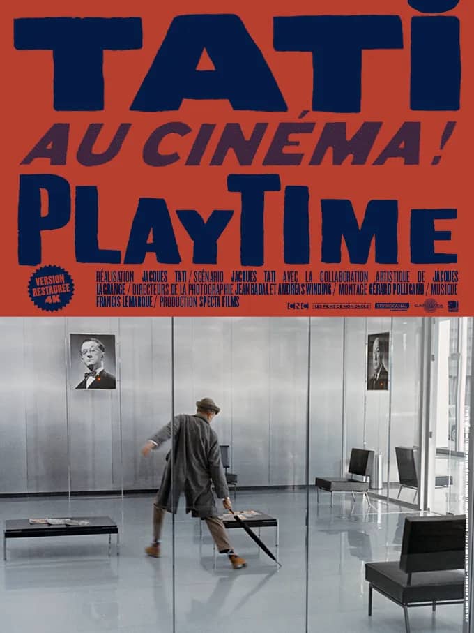 Illustration de l'événement : Projection du film "Playtime" de Jacques Tati