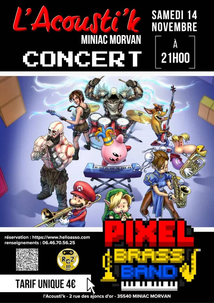 Illustration de l'événement : Concert Pixel Brass Band