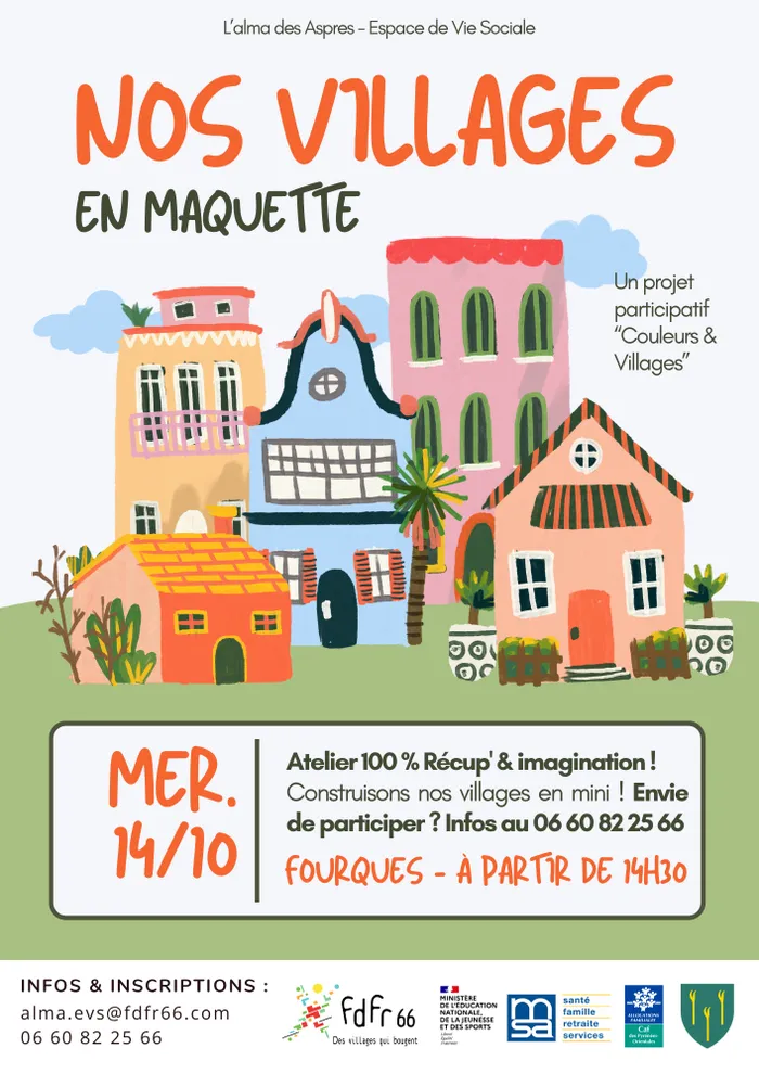 Illustration de l'événement : Nos villages en maquette