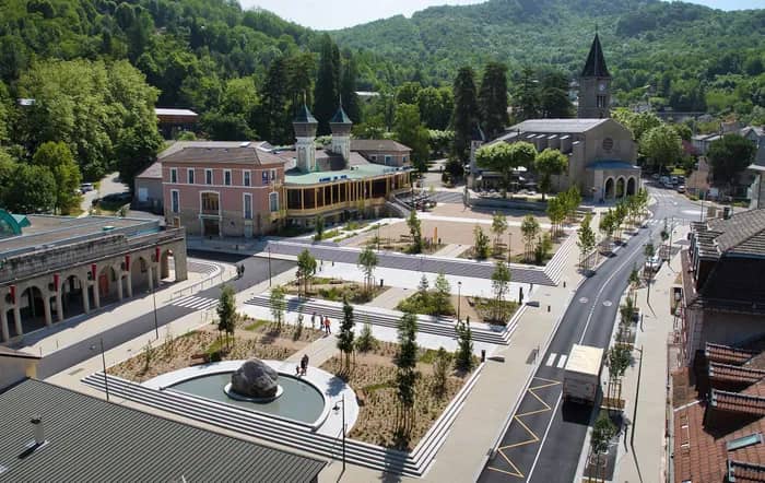 Illustration de l'événement : Visite de la place du Casino d'Ax-les-Thermes