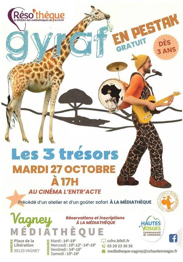 Illustration de l'événement : Spectacle Les 3 trésors