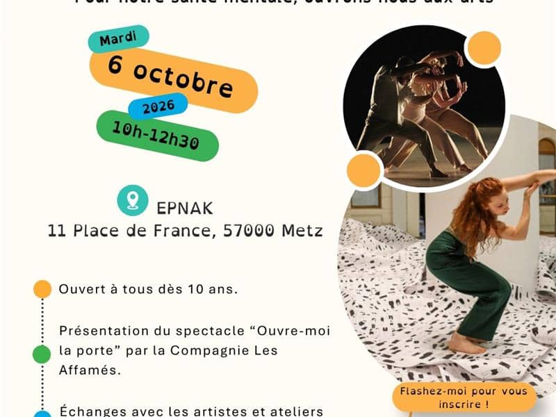 Illustration de l'événement : Atelier de danse inclusive - Ouvre-moi la porte