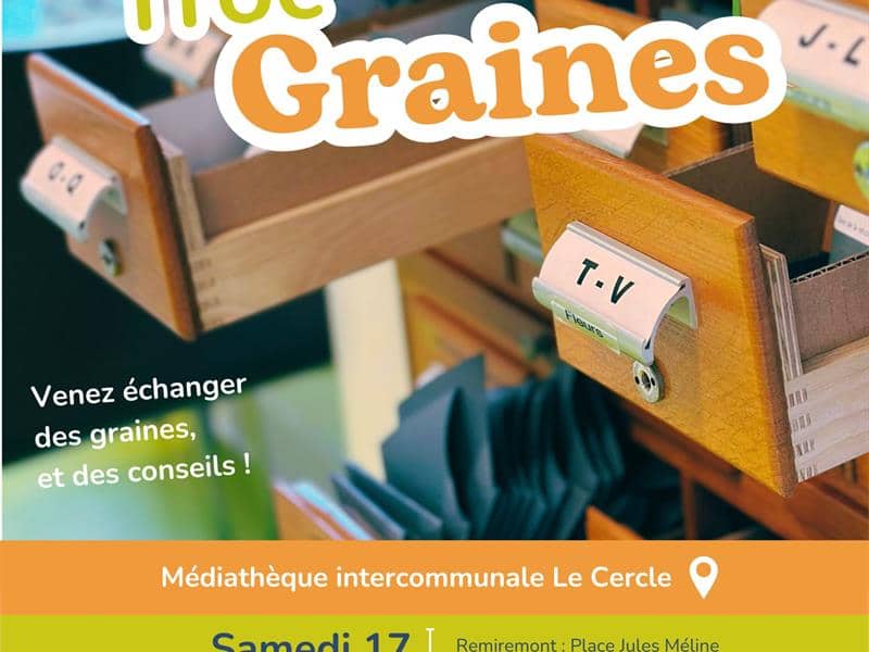 Illustration de l'événement : Troc graines