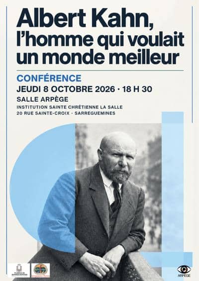 Illustration de l'événement : Conférence - Albert Kahn, l'homme qui voulait un monde meilleur