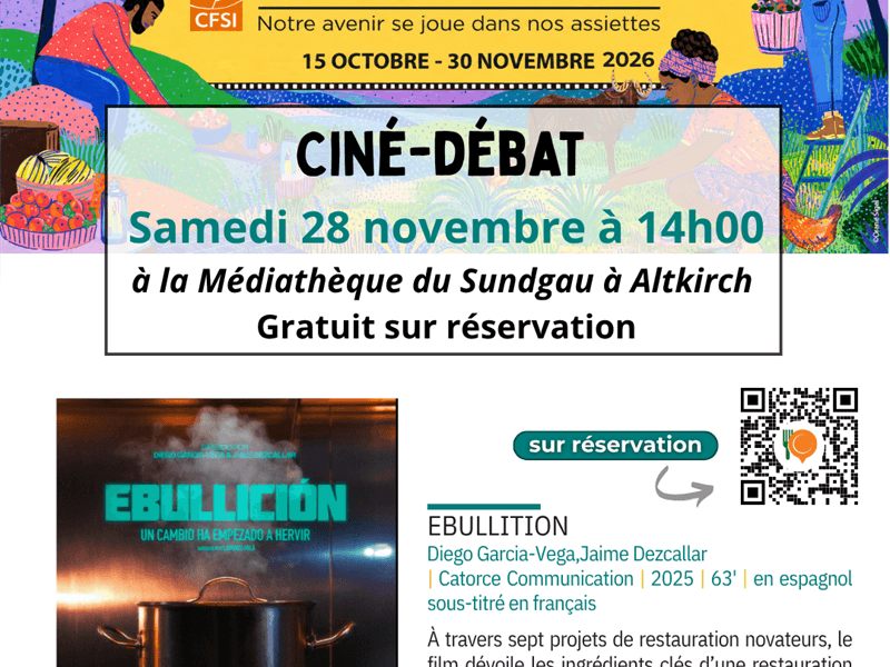Illustration de l'événement : Ciné-Débat: Ebullition