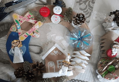 Illustration de l'événement : Atelier créatif : couronne de Noël