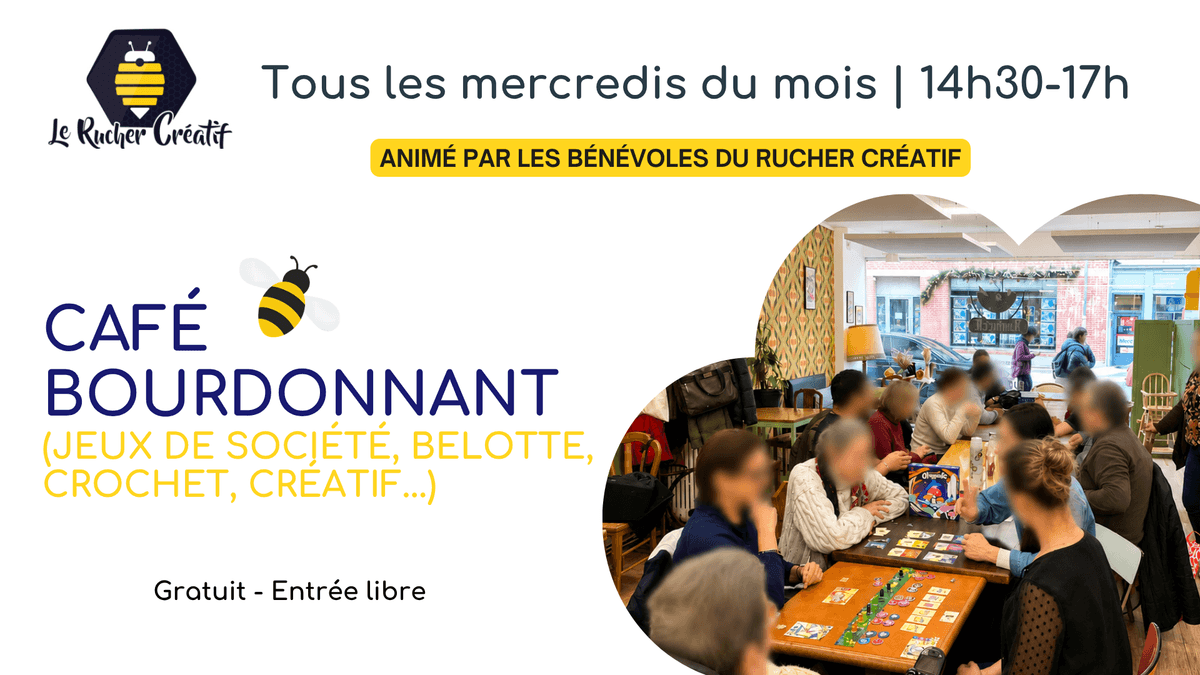 Illustration de l'événement : Café Bourdonnant