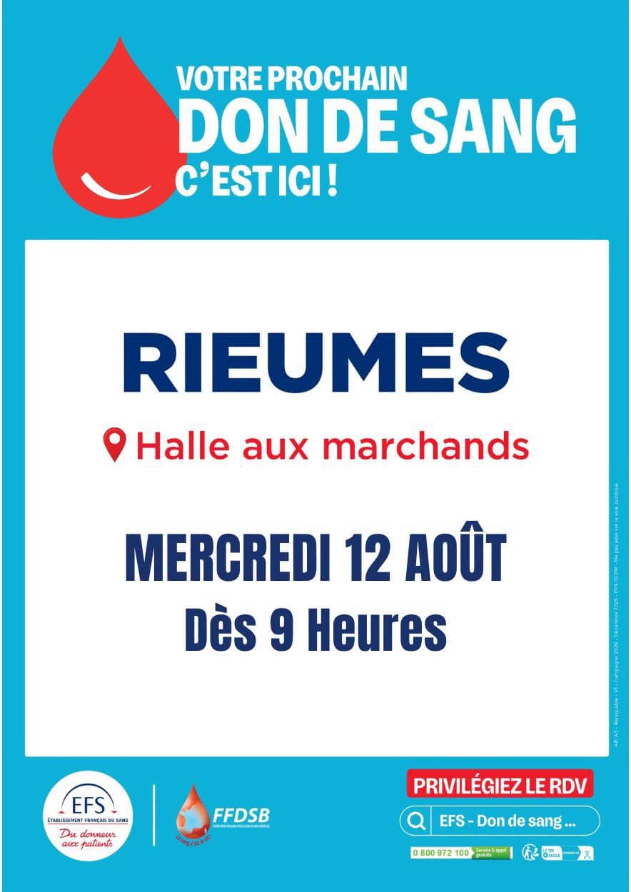 Illustration de l'événement : DON DE SANG