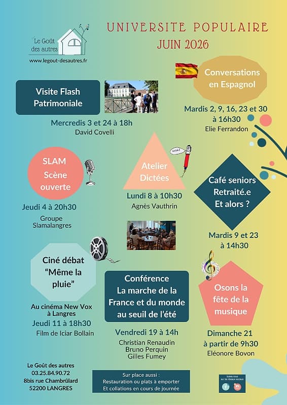 Illustration de l'événement : Conférence "La marche de la France et du monde au seuil de l'été"