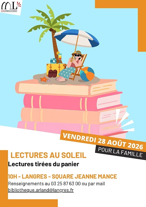 Illustration de l'événement : Lectures au soleil