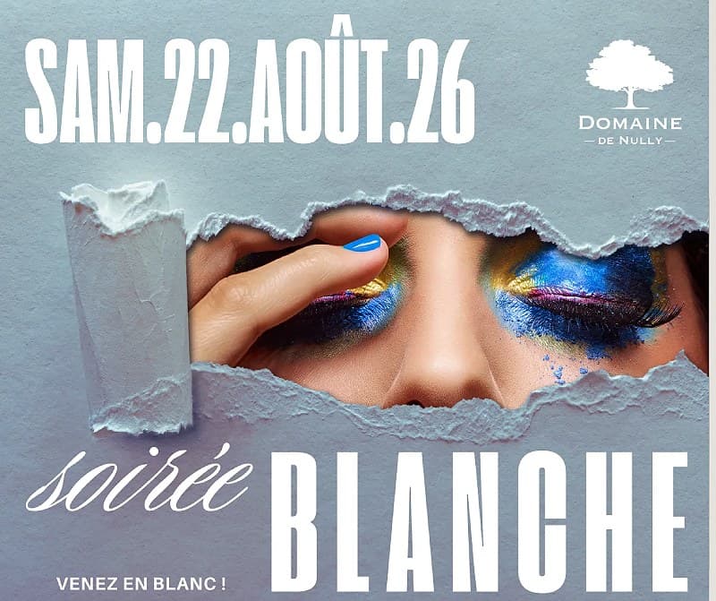 Illustration de l'événement : Soirée blanche au Domaine de Nully