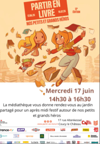 Illustration de l'événement : Partir en livre à Coucy