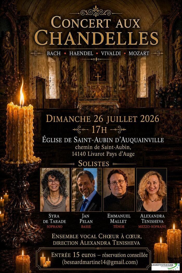 Illustration de l'événement : Concert à la chandelle