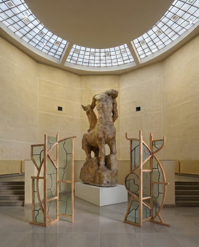 Illustration de l'événement : Visites et ateliers en lien avec le Contrepoint d’Anthony Guerrée - Paravent en papier coloré