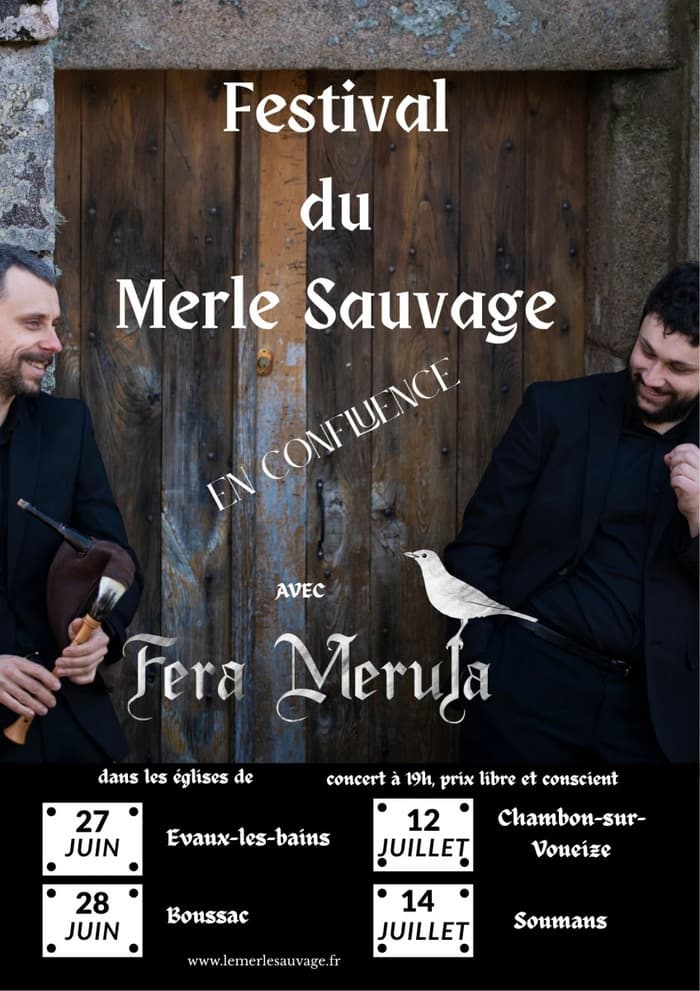 Illustration de l'événement : Festival du merle sauvage en confluence