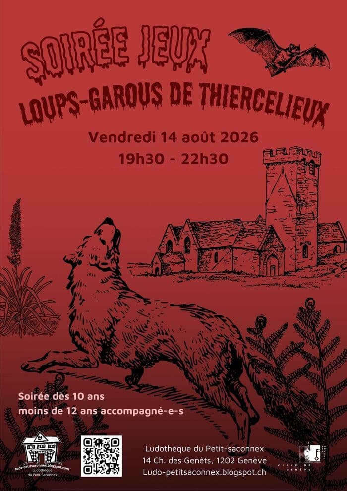 Illustration de l'événement : Soirée jeux Spéciale Loups-garous de Thiercelieux