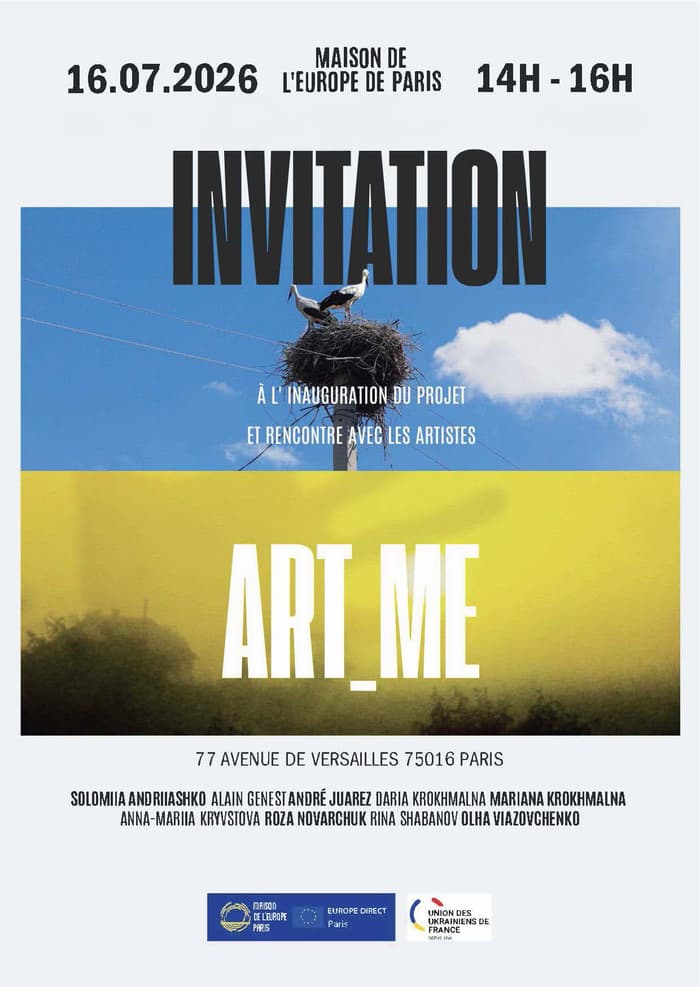 Illustration de l'événement : Vernissage Art_me – installation artistique en soutien au peuple ukrainien