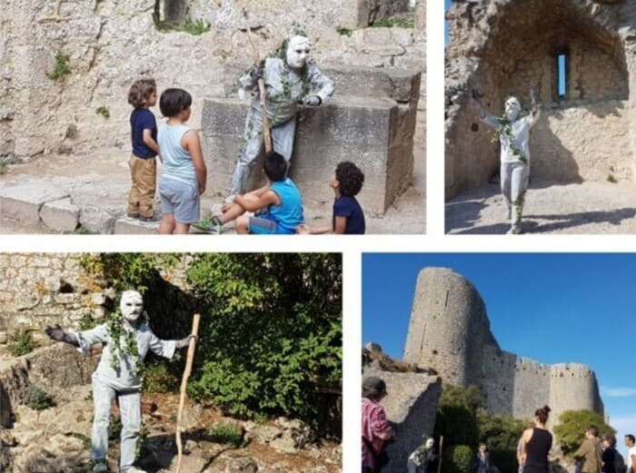 Illustration de l'événement : Visite théâtralisée du Château de Peyrepertuse